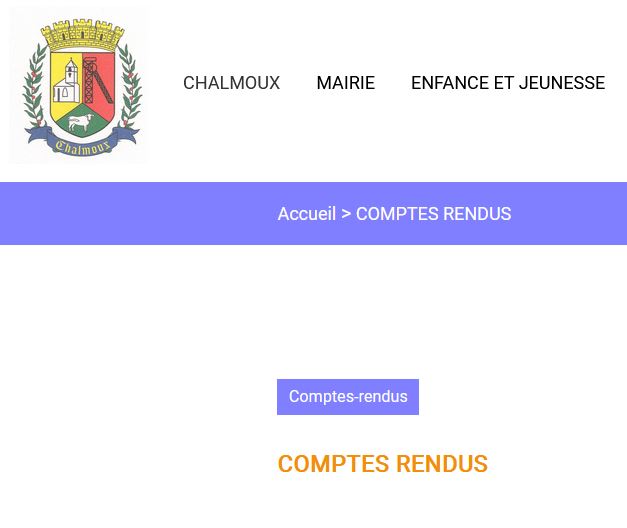 LOGO compte rendu